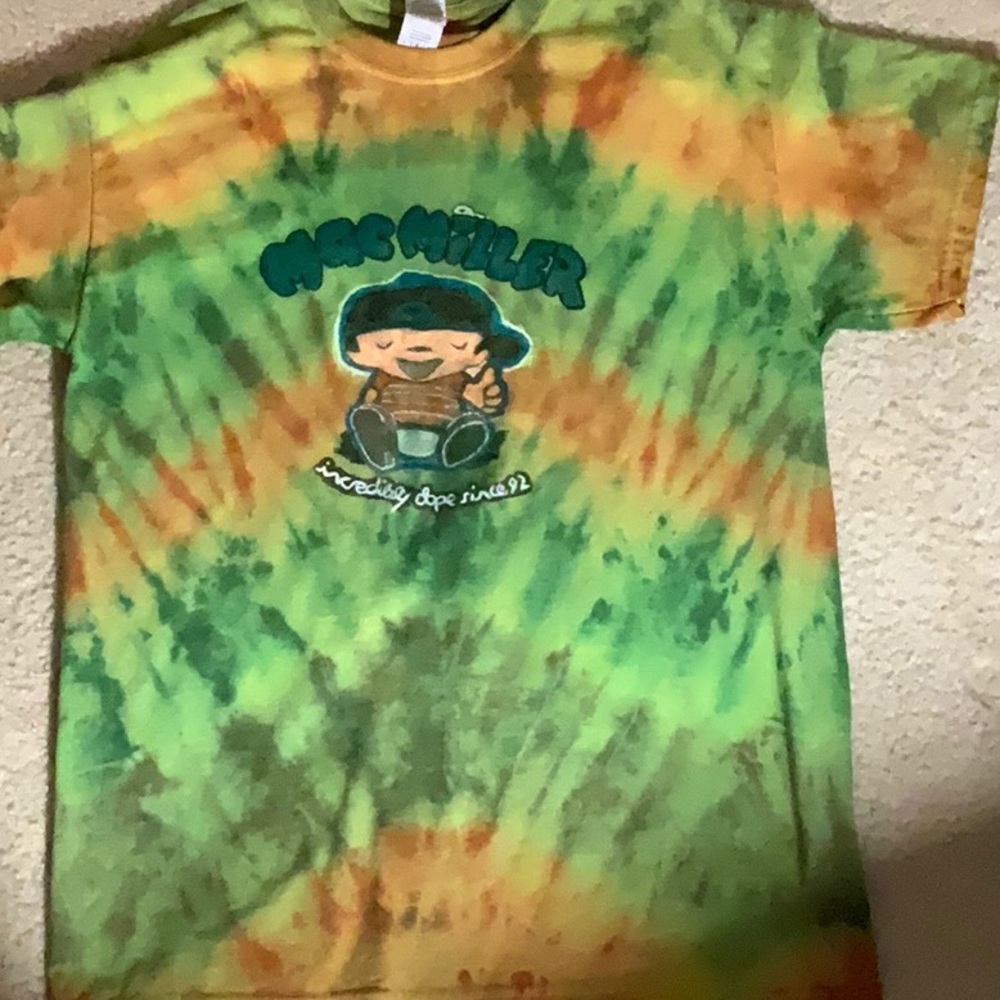 Mac Miller tie dye